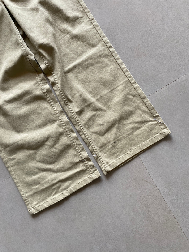 B40 BAGGY WIDE LEG DENIM -S