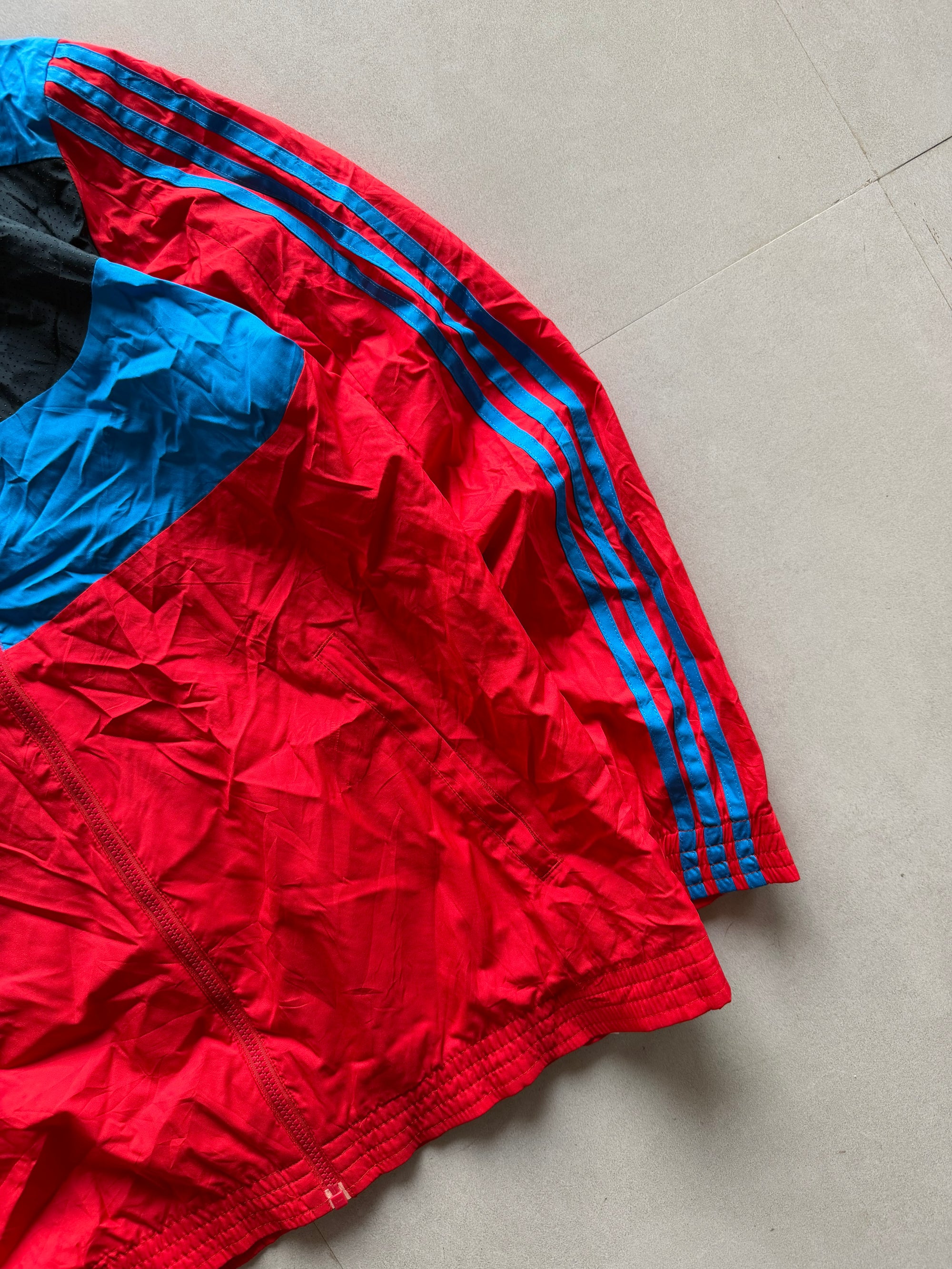 ADIDAS STRIPED JACKET - L