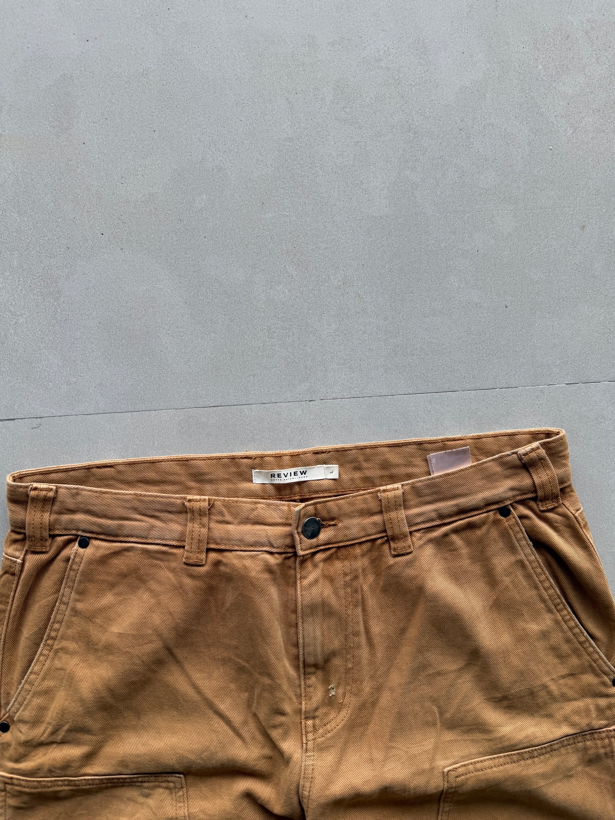 REVIEW DOUBLE KNEE WORK WEAR PANTS - L