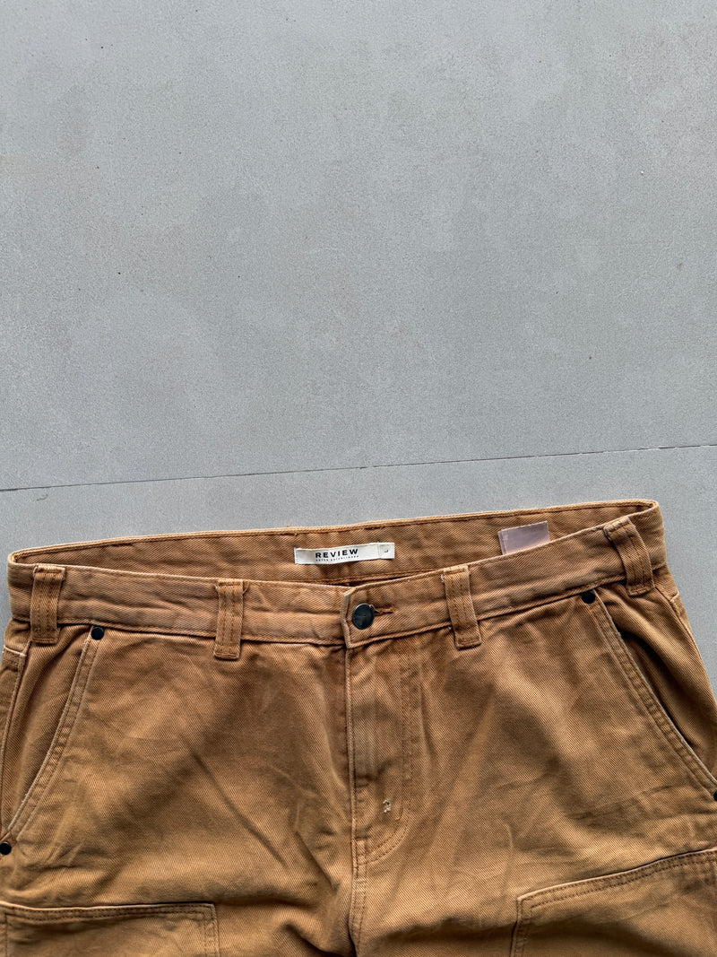 REVIEW DOUBLE KNEE WORK WEAR PANTS - L