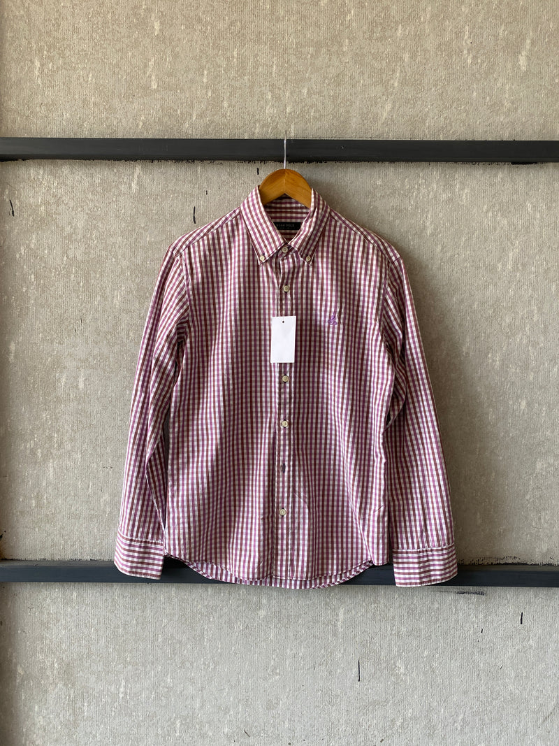 BEAN POLE CHECKED SHIRT - S