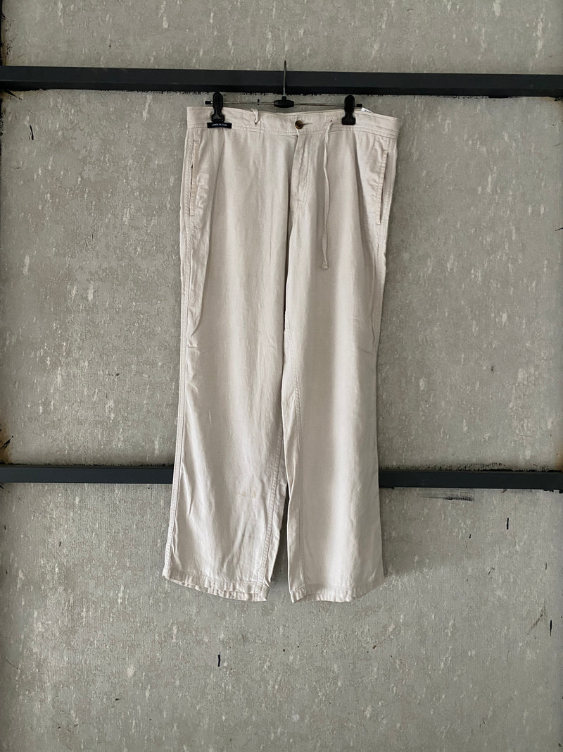 BLUE HARBOUR LINEN PANT - M