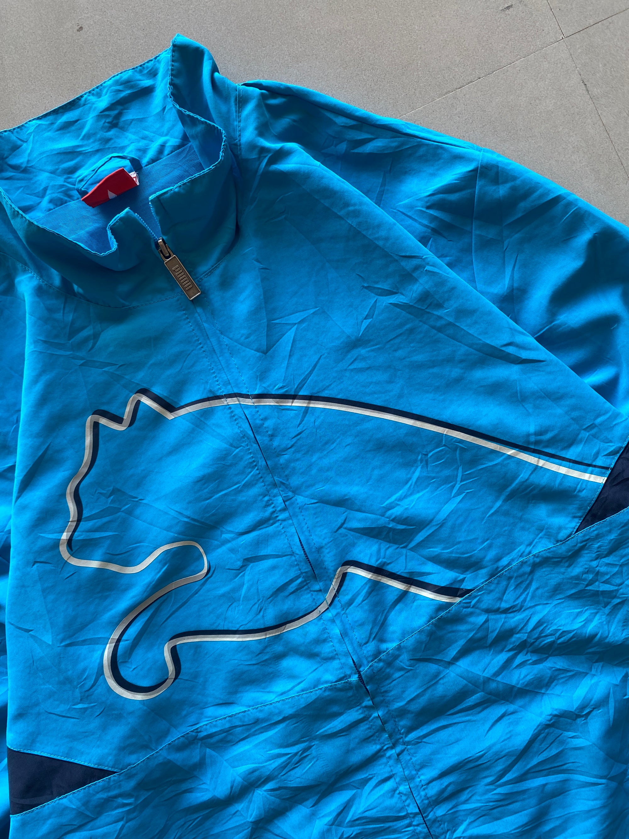 VINTAGE PUMA BIG LOGO JACKET - XL