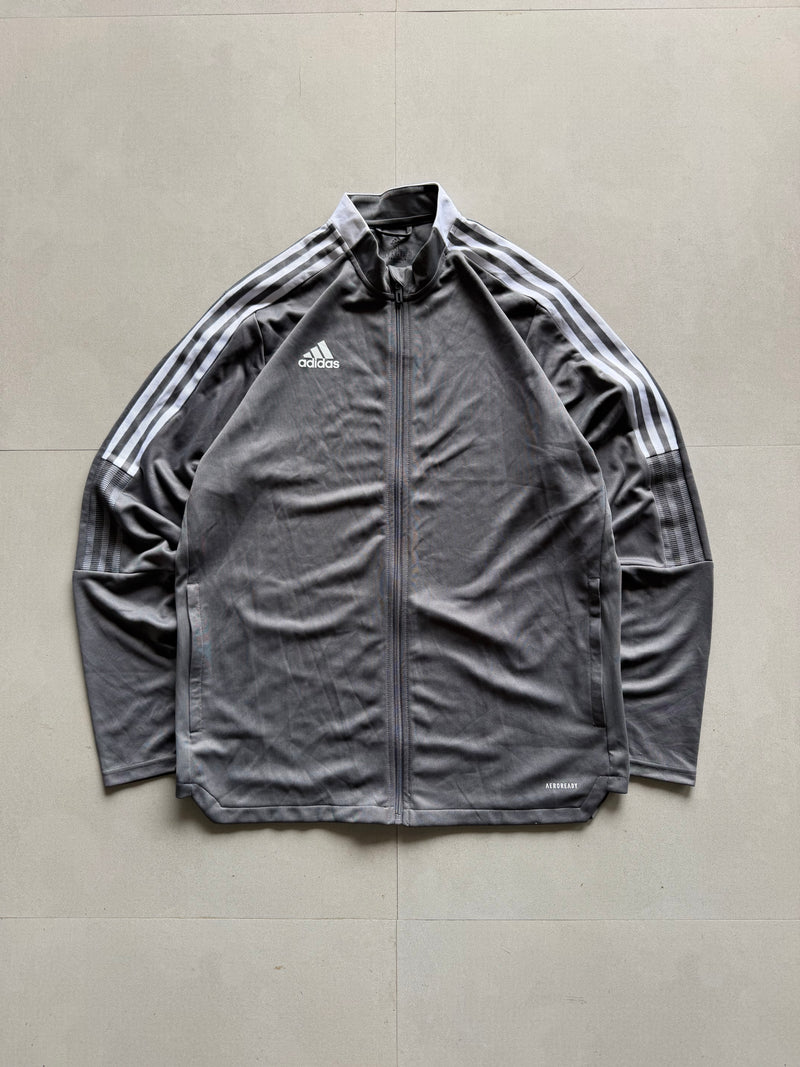 ADIDAS STRIPED JACKET - XL