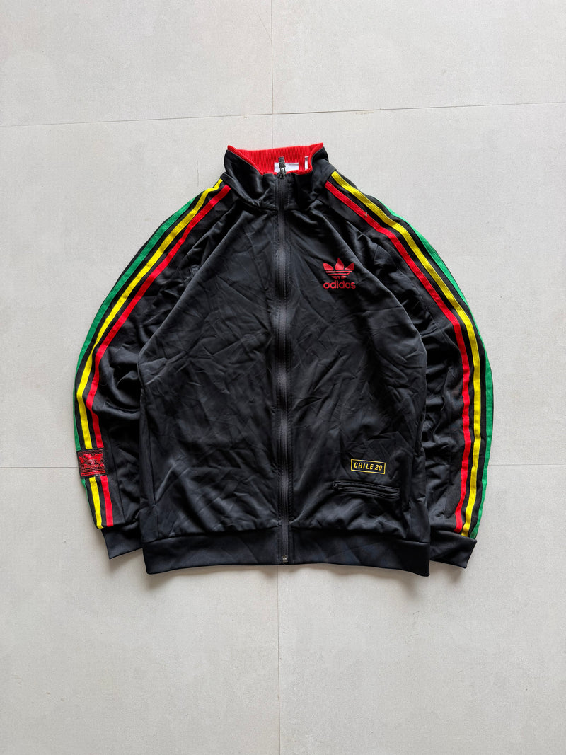 ADIDAS ORGINALS STRIPED CHILLIE JACKET - M