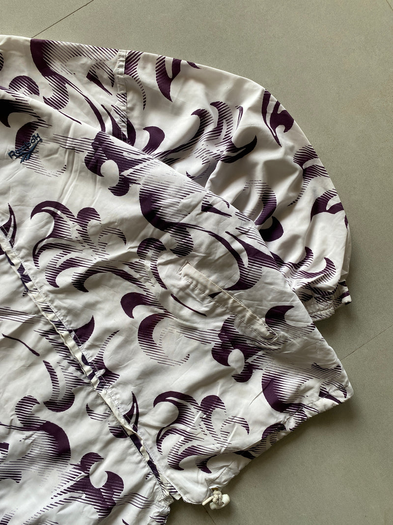VINTAGE REEBOK PRINTED JACKET - XL