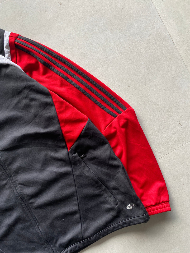 ADIDAS STRIPED JACKET - XL