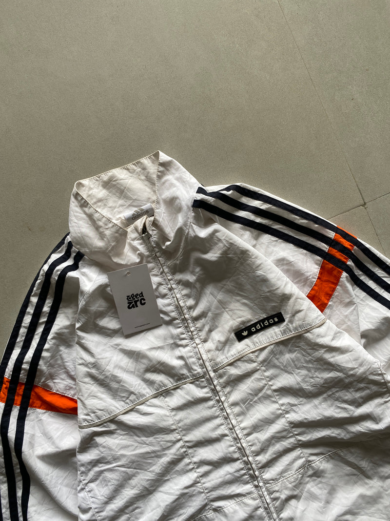 VINTAGE ADIDAS STRIPED JACKET - M