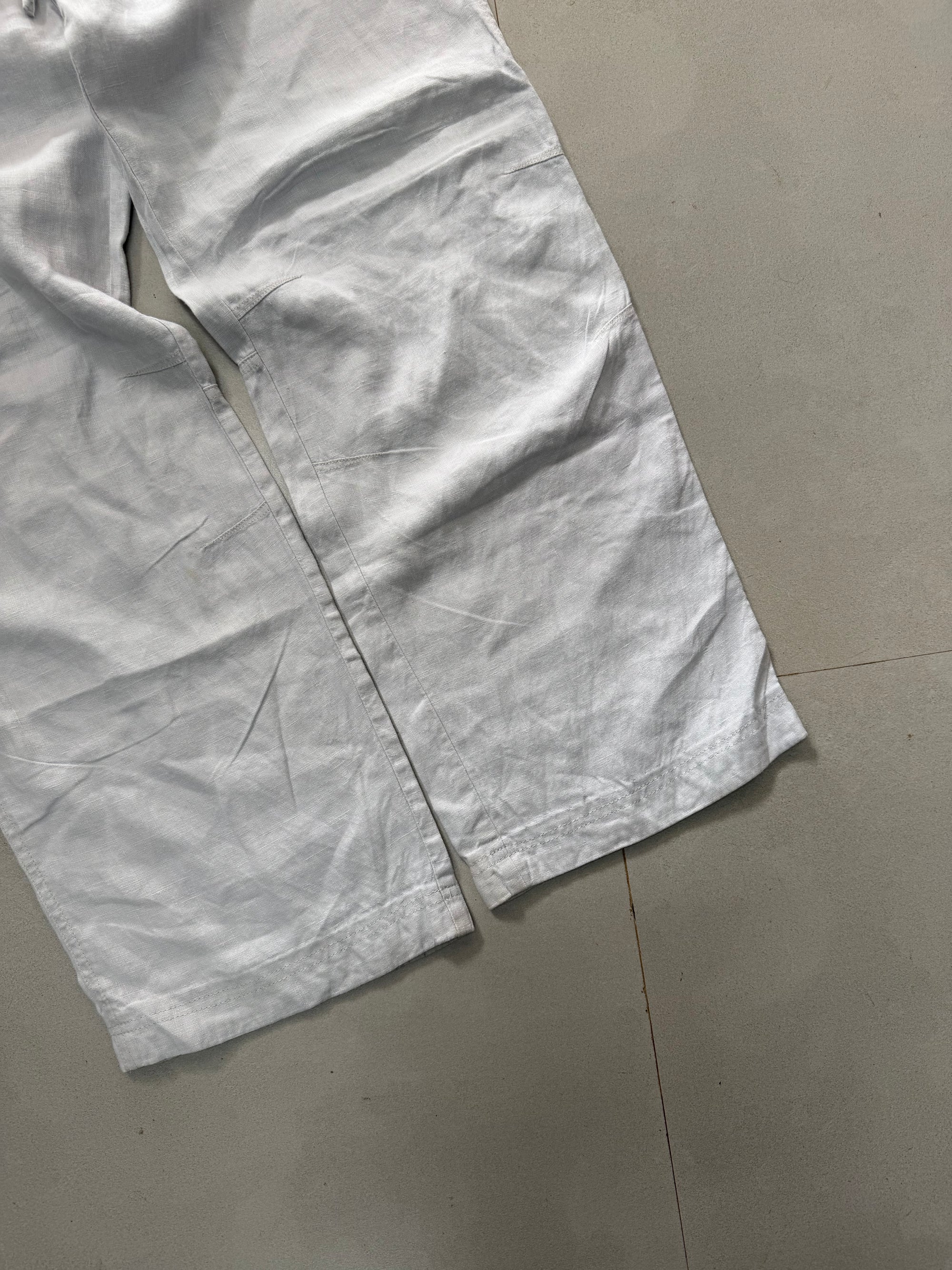WIDE LEG LINEN PANT LNP46 - L
