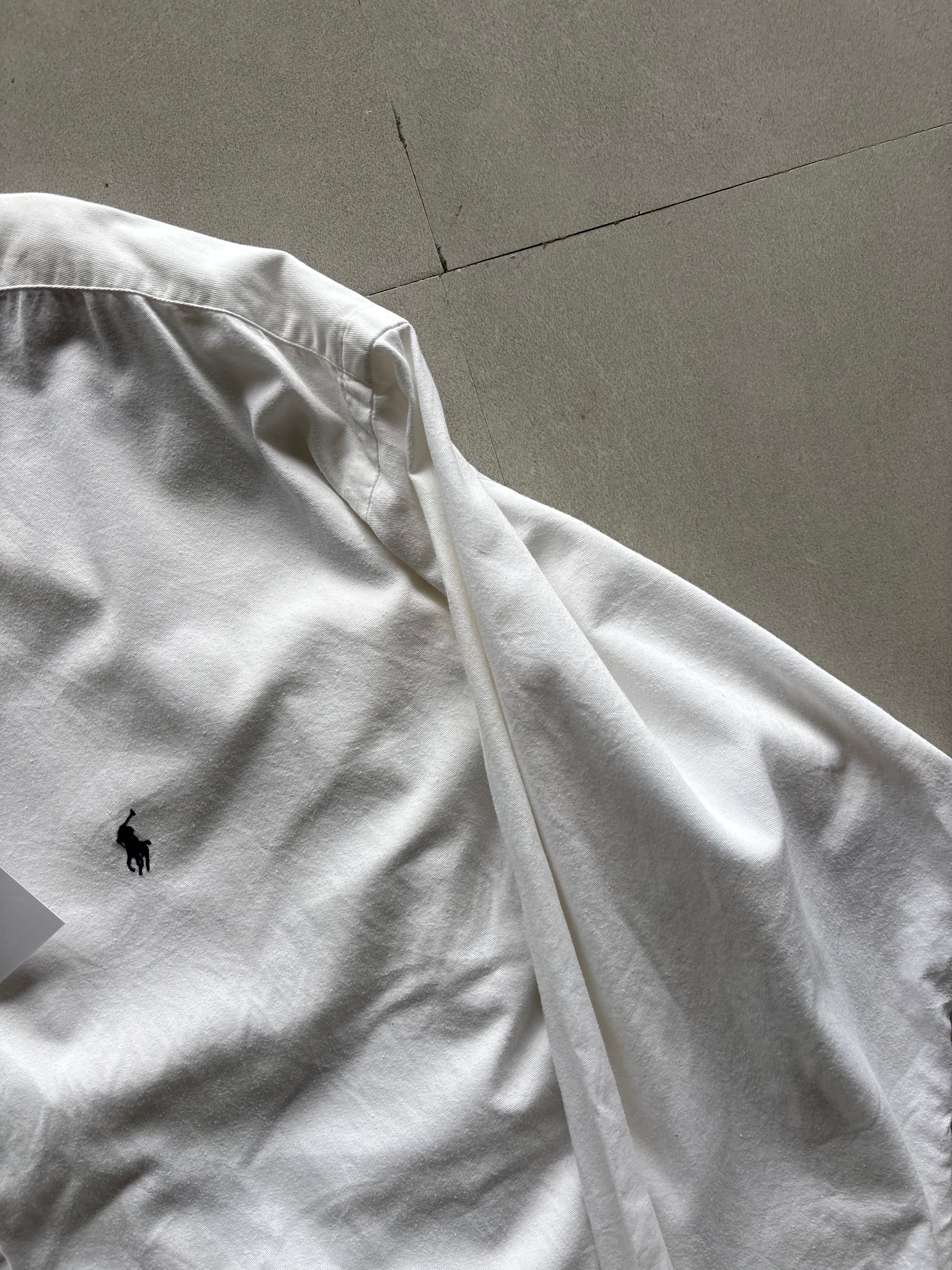 RALPH LAUREN WHITE FORMAL SHIRT - XL