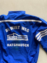 VINTAGE ADIDAS STRIPED JACKET - XL