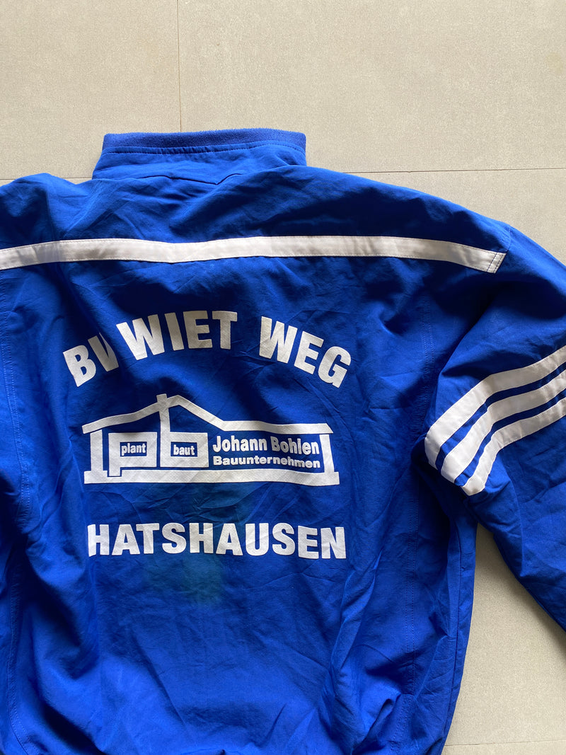 VINTAGE ADIDAS STRIPED JACKET - XL