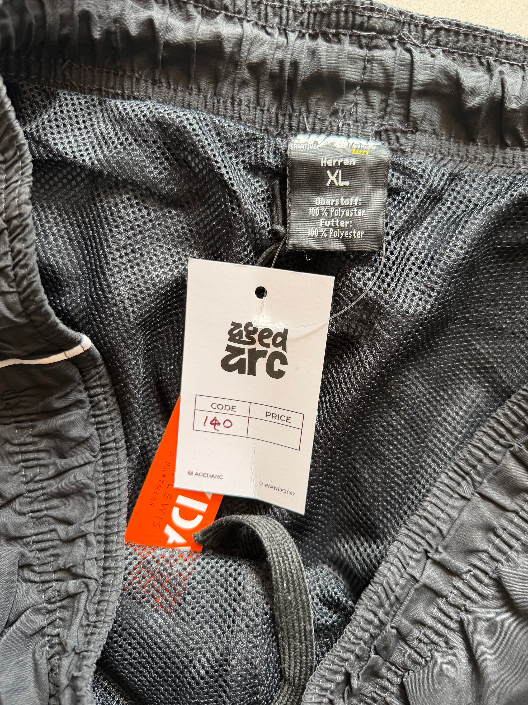 HARREN BAGGY TRACK PANT140 - L