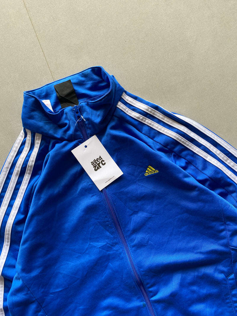 VINTAGE ADIDAS STRIPED JACKET -XS