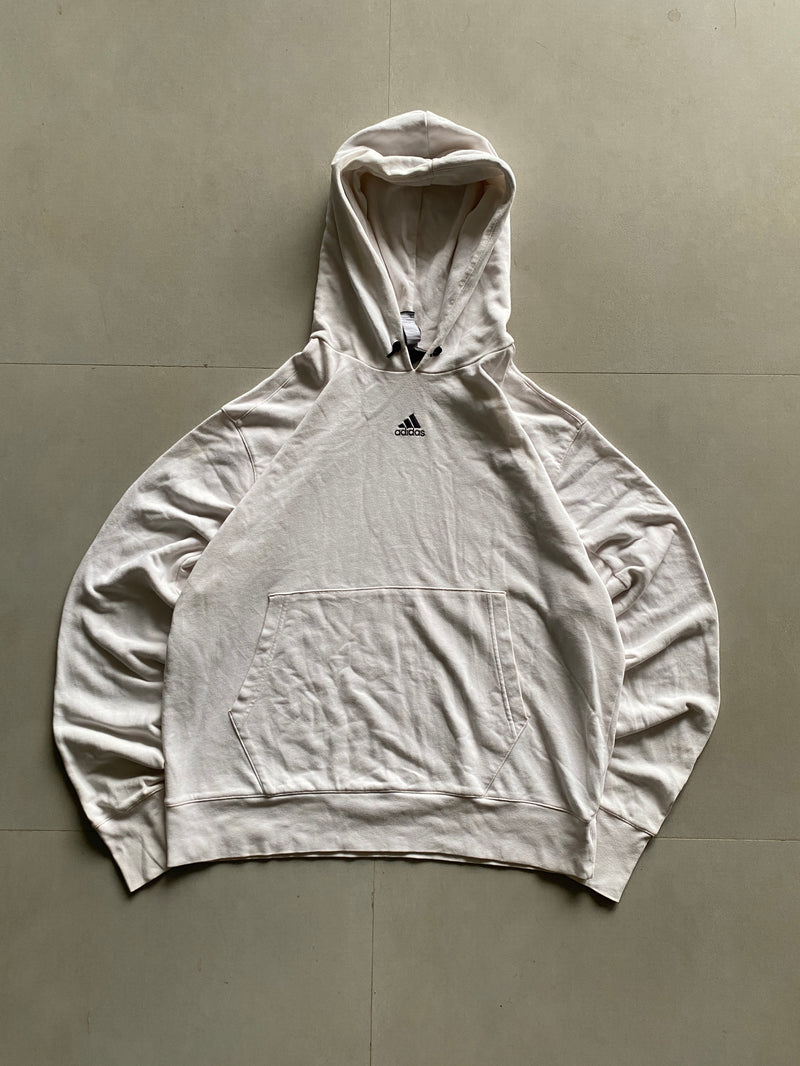 ADIDAS CENTER LOGO HOODIE - XL