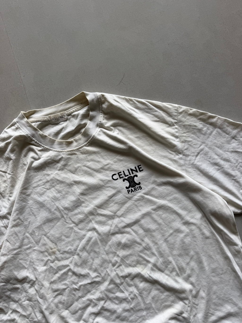 CELINE PARIS LOGO TEE - XL