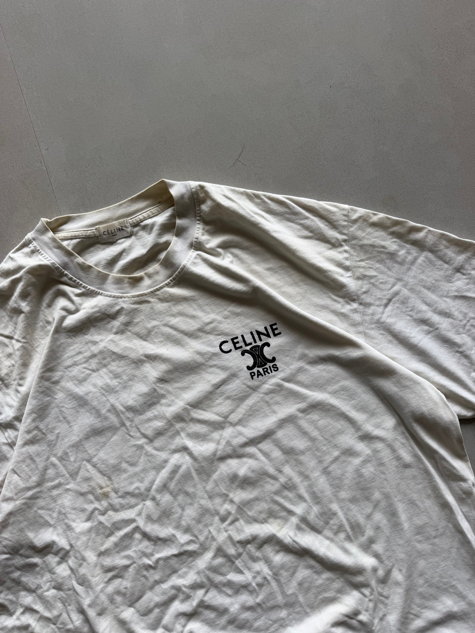 CELINE PARIS LOGO TEE - XL
