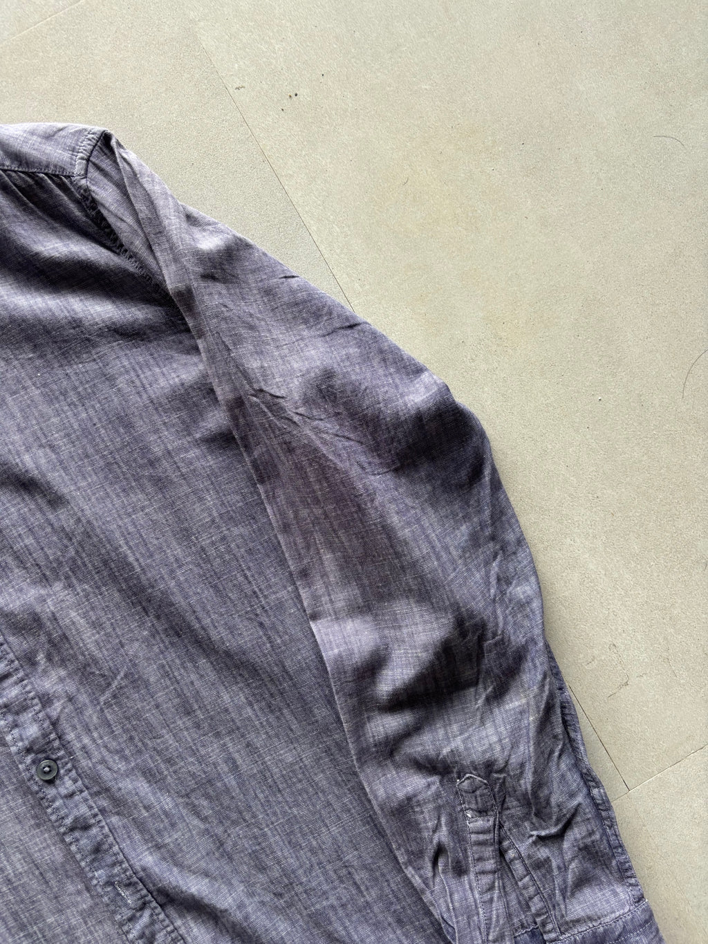 BLACK LABEL PURE LINEN SHIRT - M