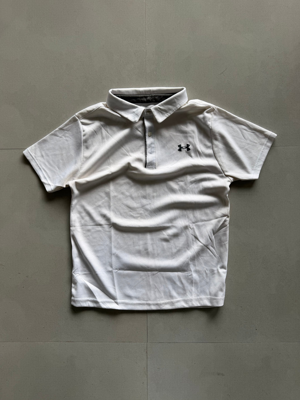 UNDER ARMOUR DRI FIT POLO TEE - S