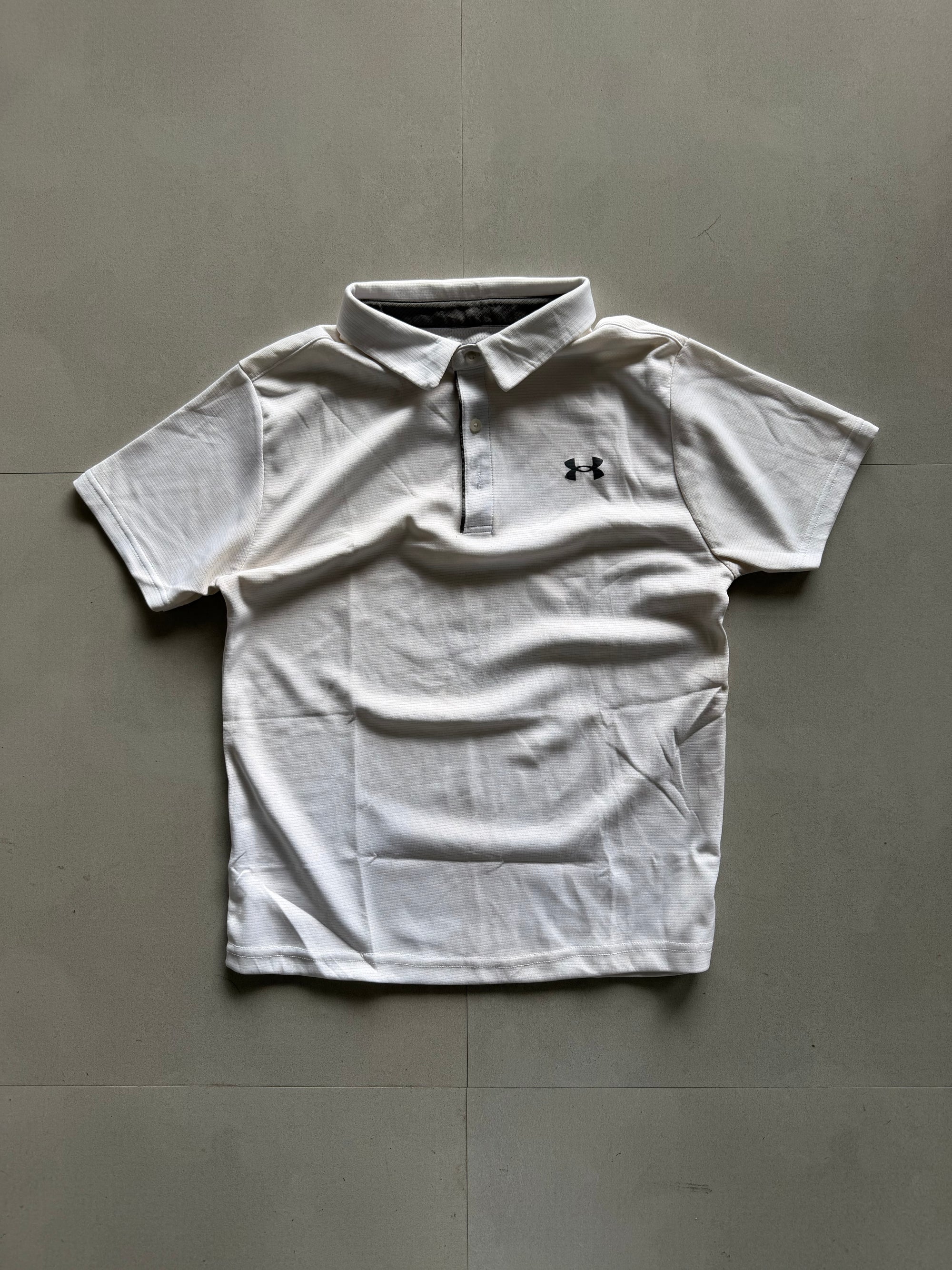 UNDER ARMOUR DRI FIT POLO TEE - S