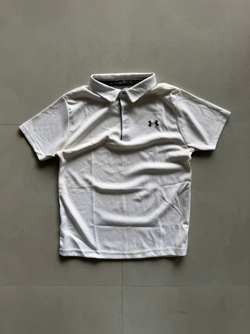 UNDER ARMOUR DRI FIT POLO TEE - S