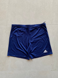 ADIDAS BLUE SHORTS - L