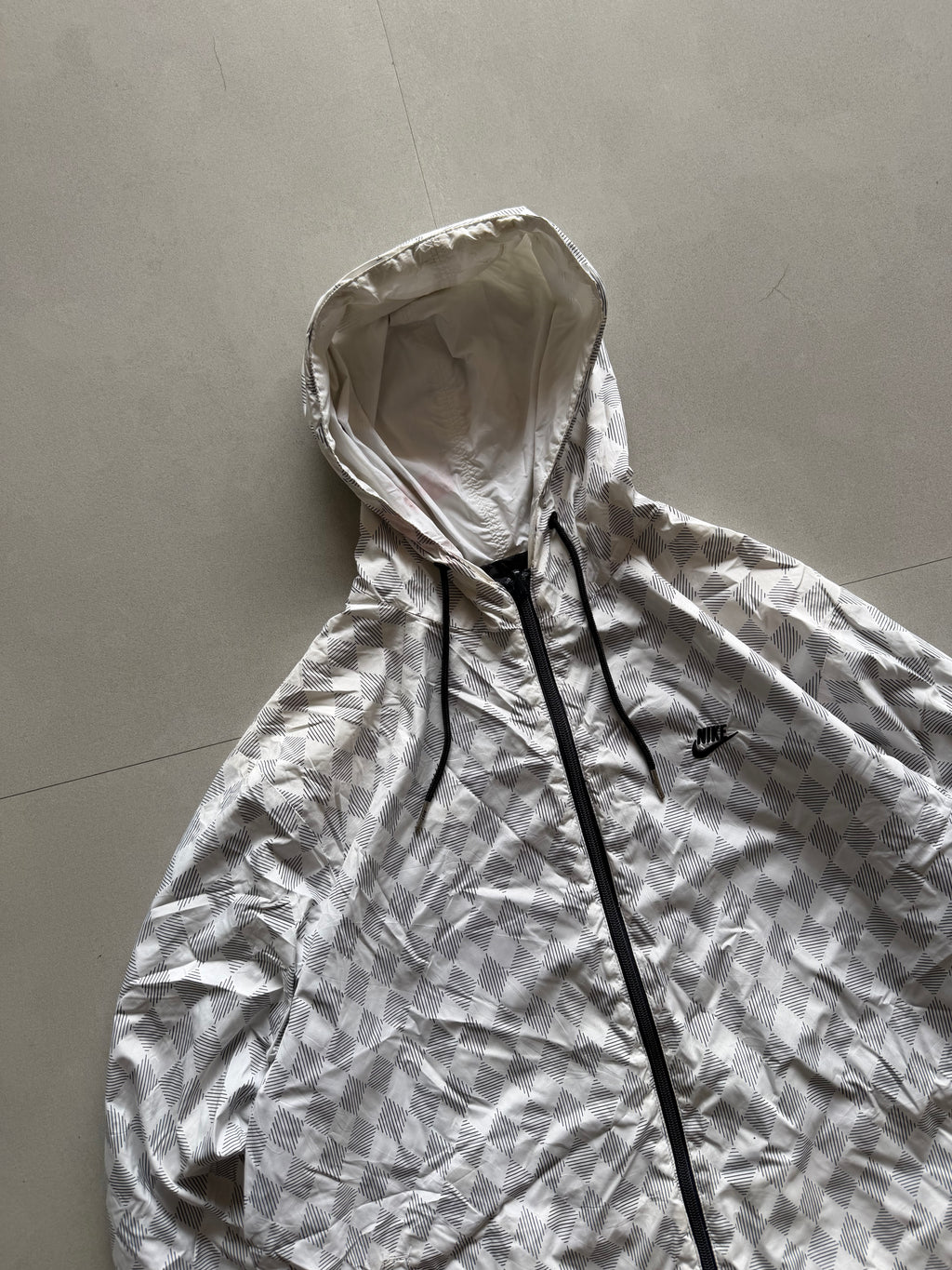 VINTAGE NIKE HOODED JACKET - XL
