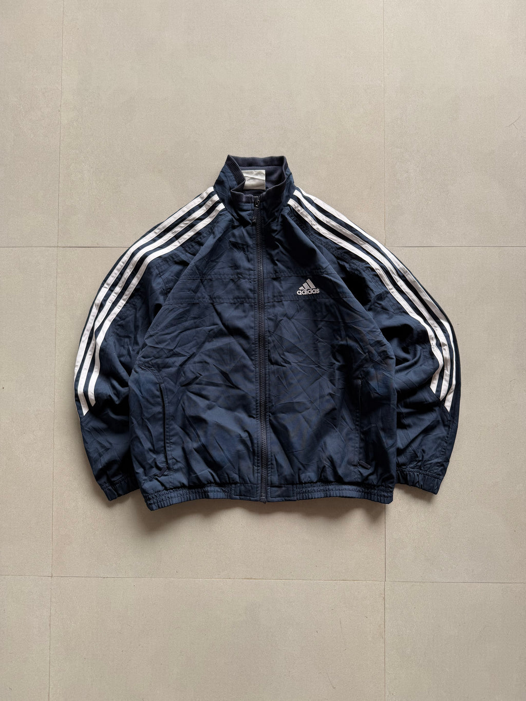 ADIDAS STRIPED JACKET - S