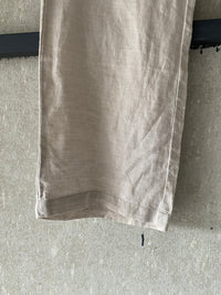 ALLEN BAGGY LINEN PANT - L
