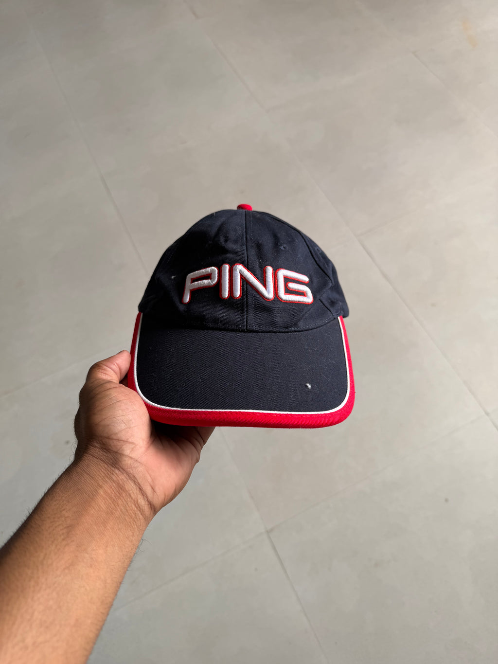 PING NAVY GOLF CAP