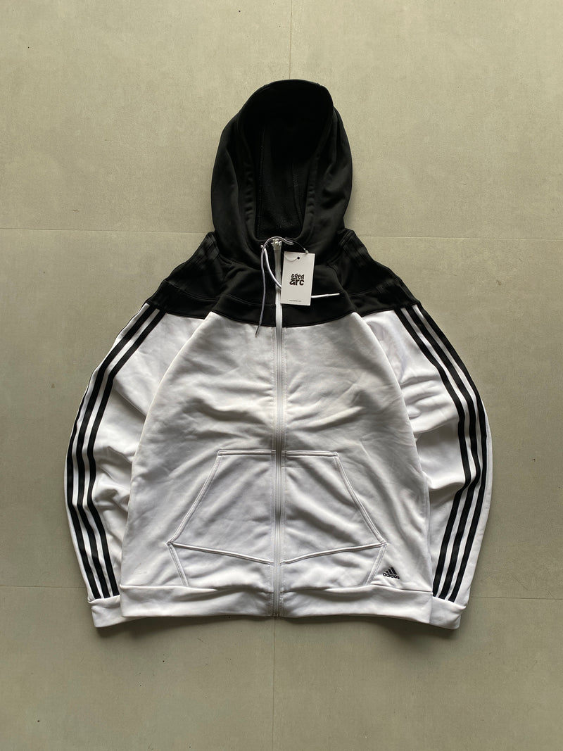 ADIDAS STRIPED JACKET - M