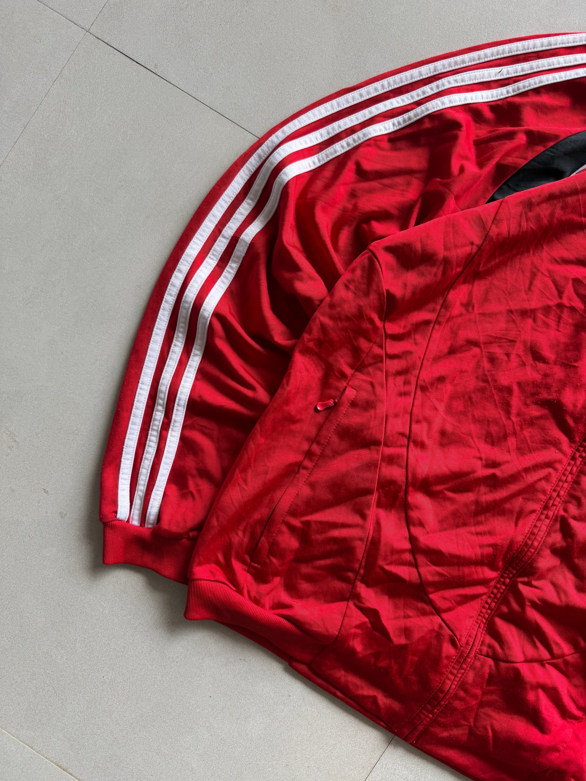 ADIDAS STRIPED JACKET - L