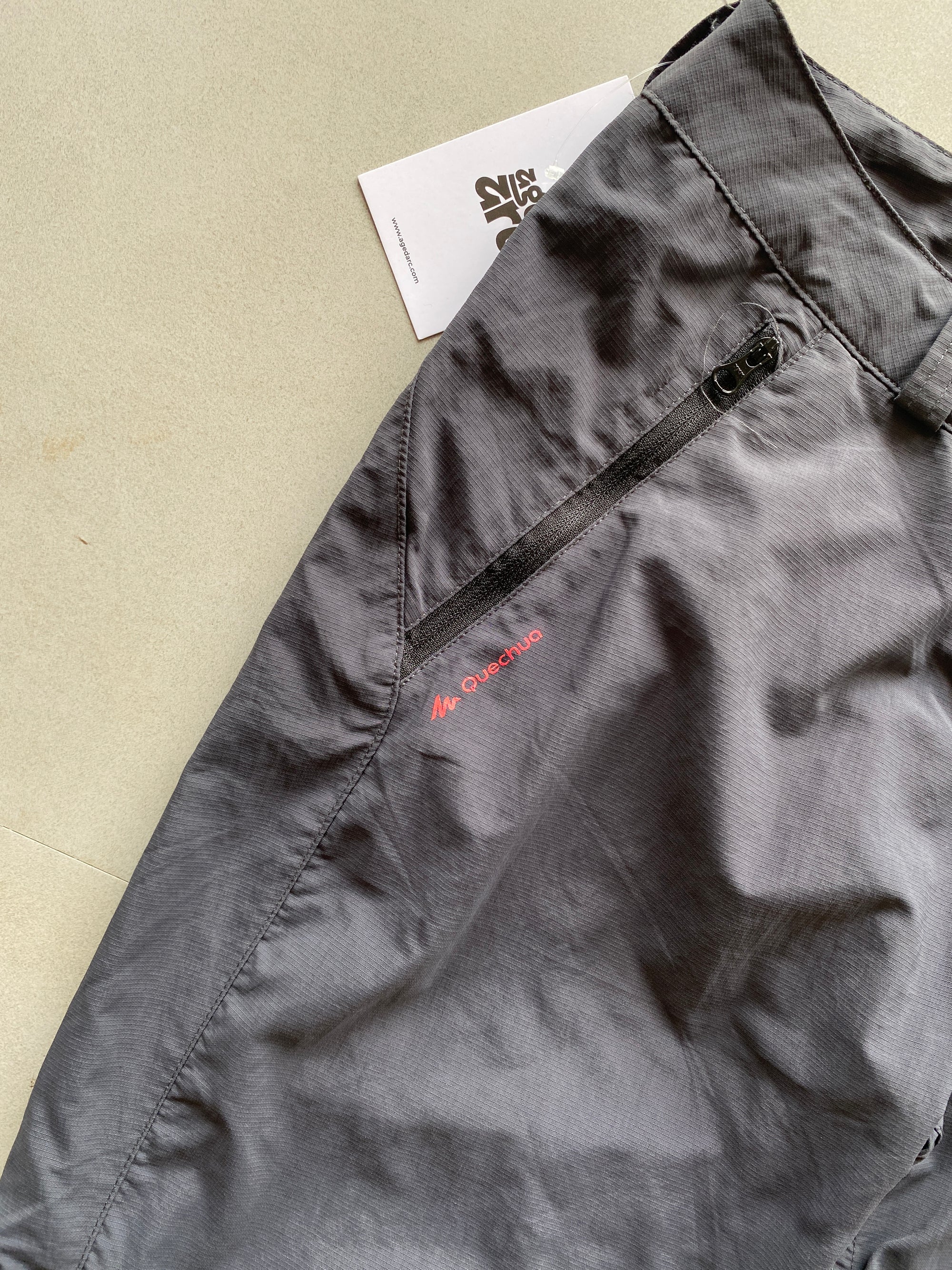 QUECHUA CONVERTIBLE OUTDOOR PANT - S