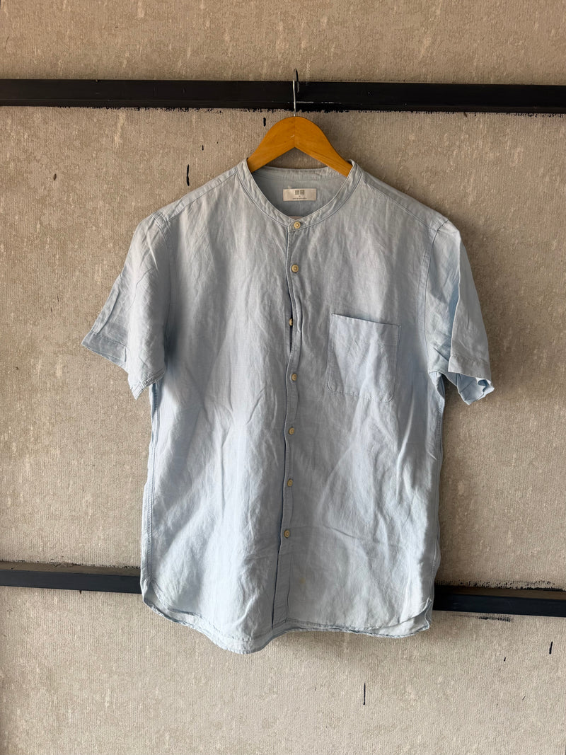 UNIQLO LINEN SHIRT SLN108 - L