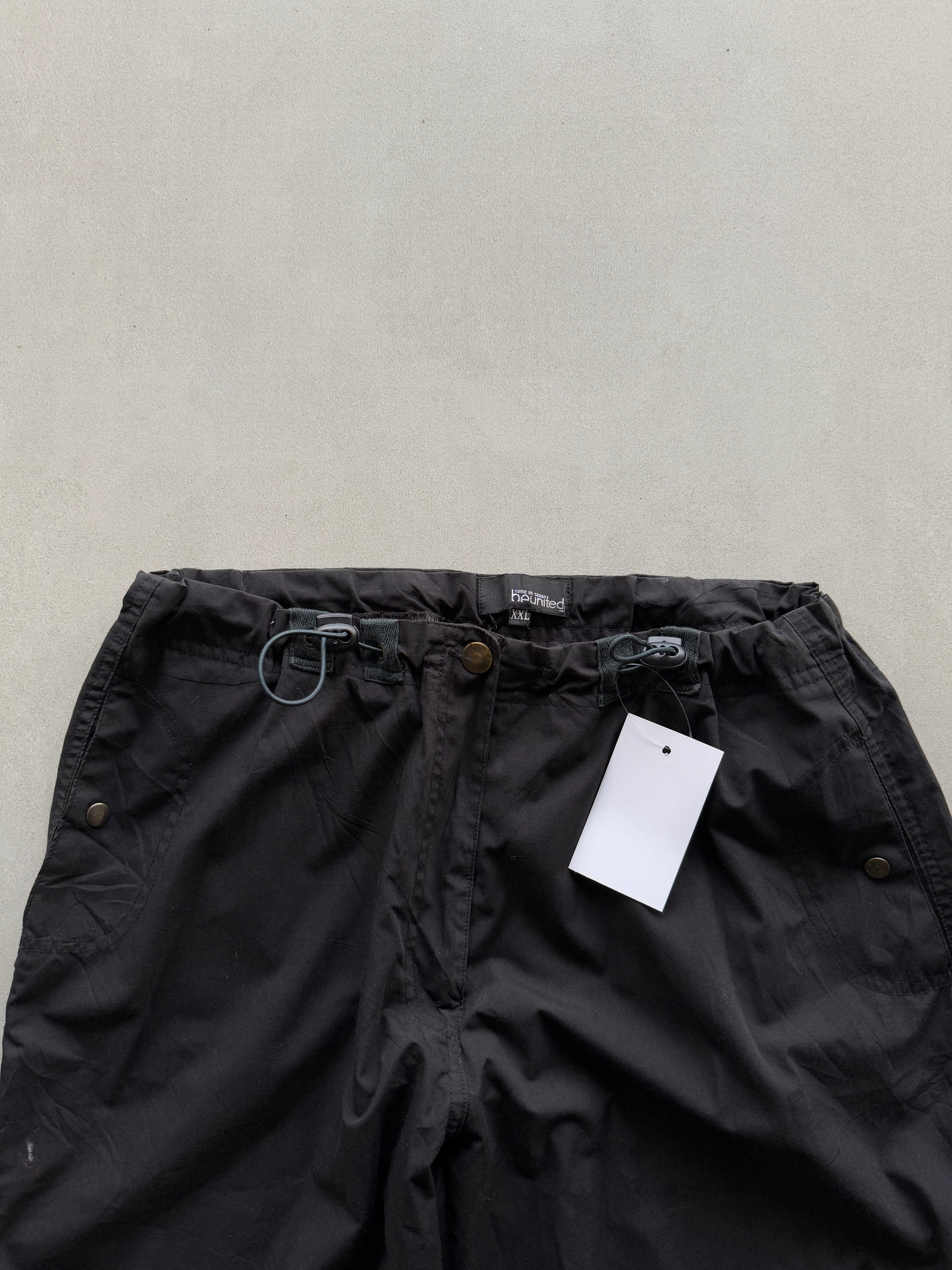 beunited baggy parachute pant