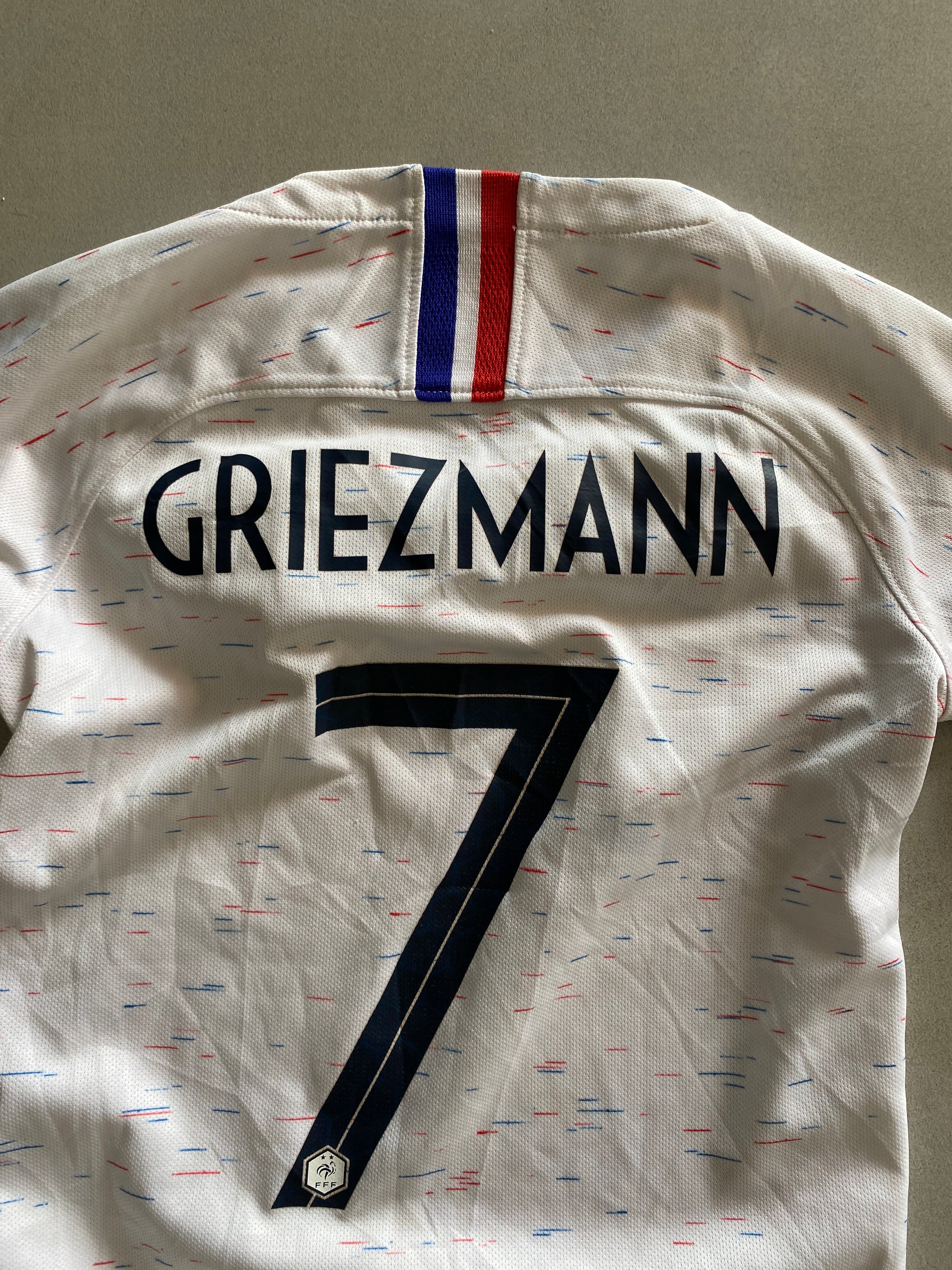 2018 NIKE FRANCE GRIEZMANN (7) JERSEY - YS