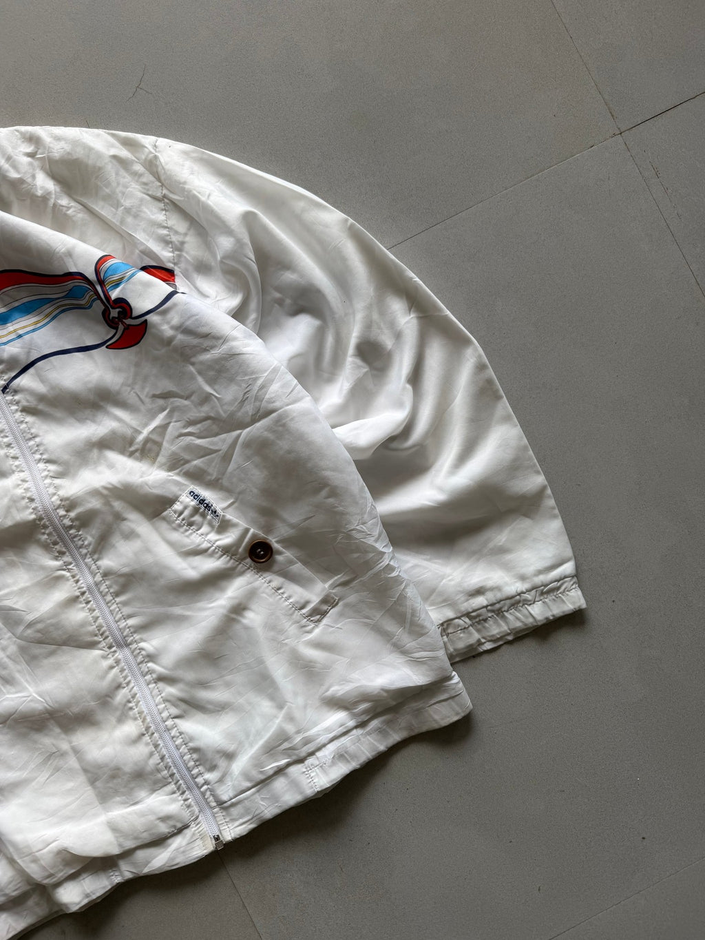 80S ADIDAS IVAN LENDL JACKET - Aged Arc