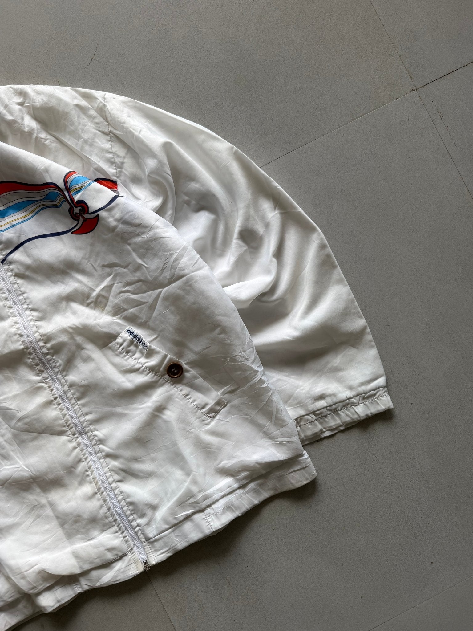 80S ADIDAS IVAN LENDL JACKET - Aged Arc
