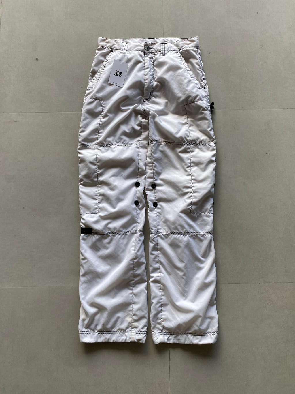 BAGGY QUILTED PANT - M