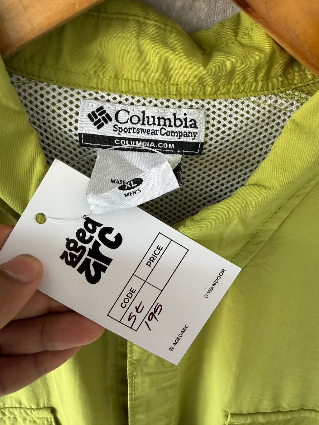COLUMBIA HIKING SHIRT ST195 - XXL
