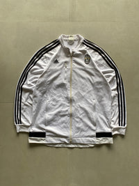 VINTAGE ADIDAS JUVENTUS STRIPED JACKET - XL