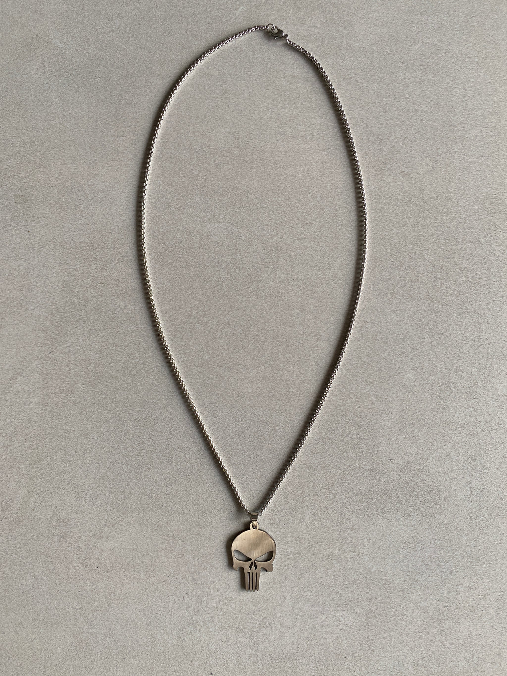 PUNISHER SKULL PENDANT CHAIN