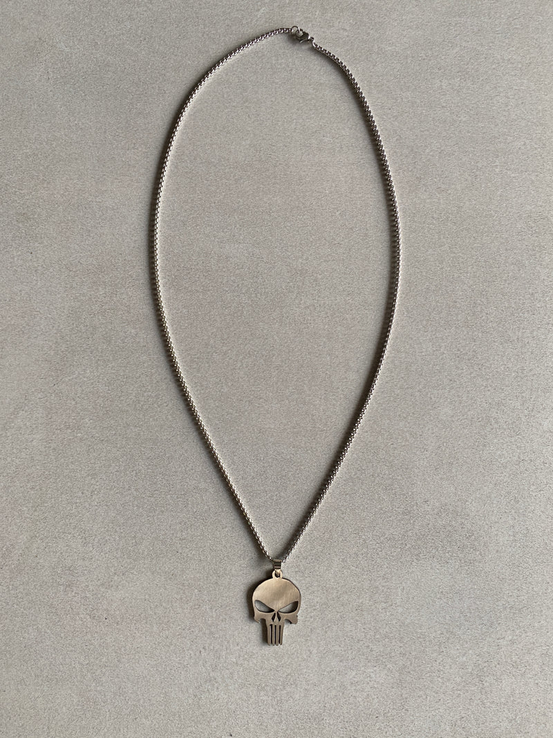 PUNISHER SKULL PENDANT CHAIN