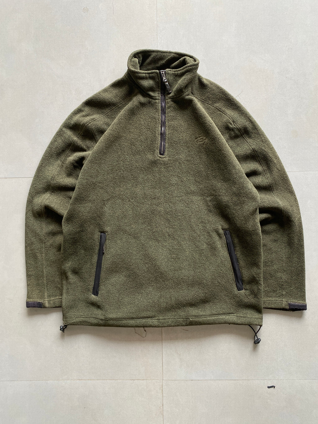 QUARTER ZIP FLEECE - XL