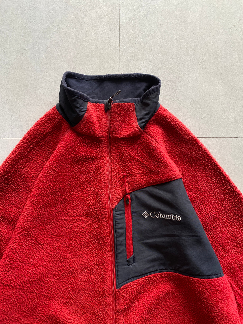COLUMBIA ZIPPER FLEECE - L