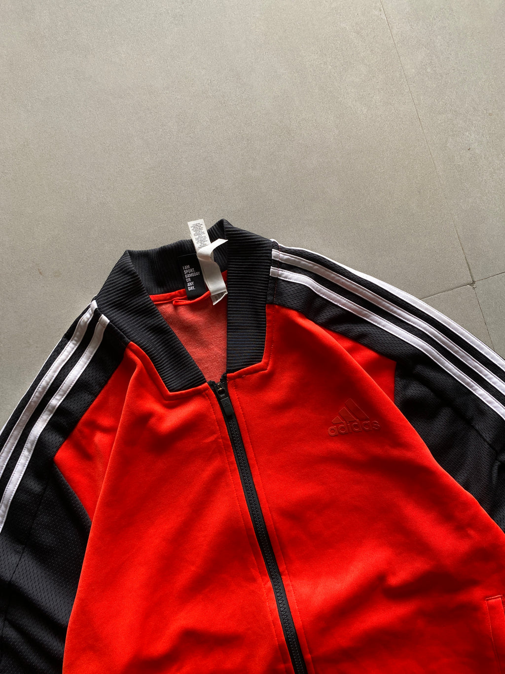 ADIDAS STRIPED JACKET - L