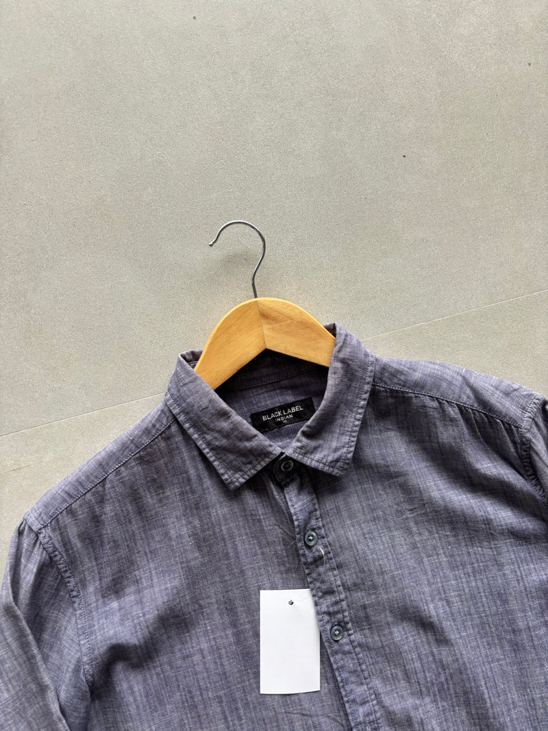 BLACK LABEL PURE LINEN SHIRT - M