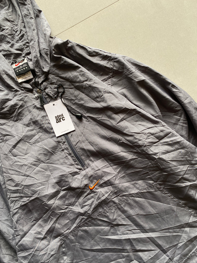 90s NIKE QUARTER ZIP JACKET - L