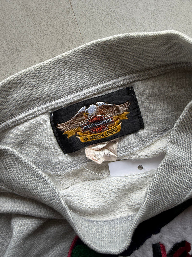 VINTAGE HARLEY DAVIDSON RIDERS SWEATSHIRT - XL