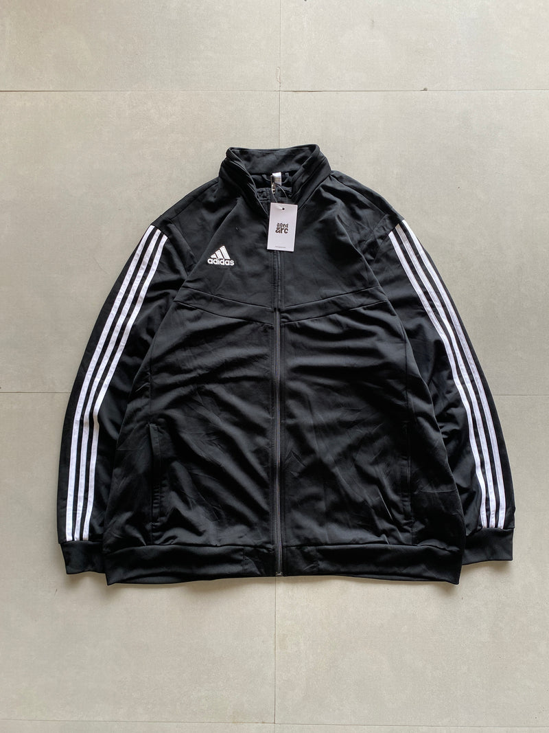 VINTAGE ADIDAS STRIPED JACKET - XXL
